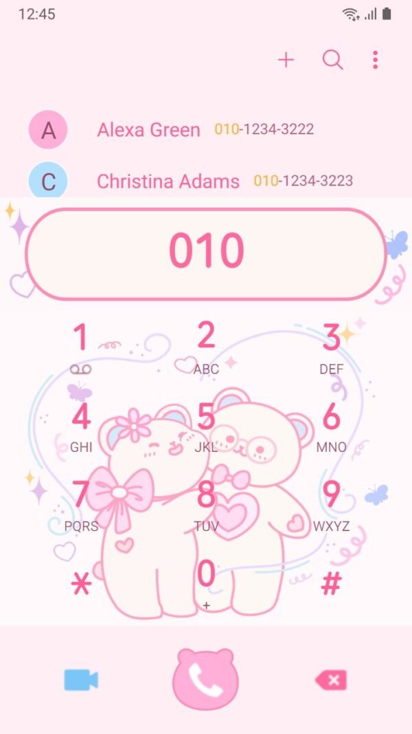Samsung Themes: ❤️Mun❤️ Love Bears ~❤️ Premium Theme adorable bear couple in love - Image 3