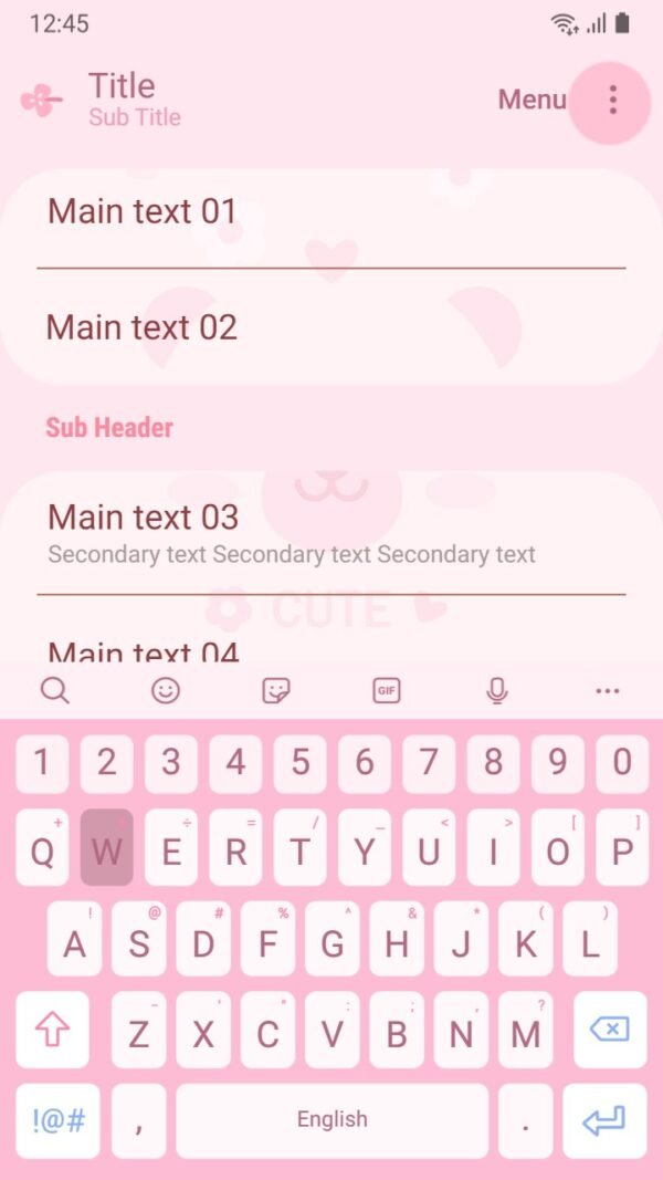 Samsung Themes: ❤️Mun❤️ Pinky Bear ~❤️ Premium Theme adorable bear in soft pink hues - Image 6