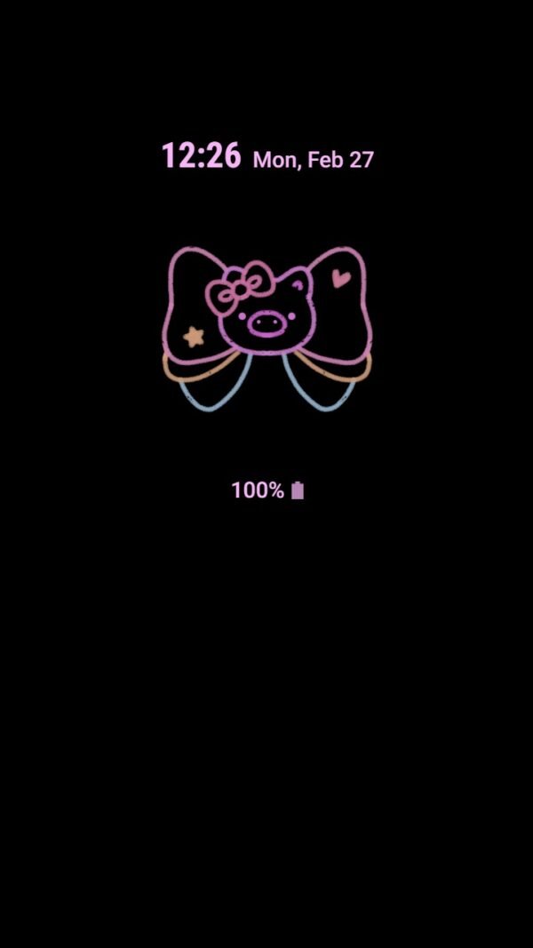 Samsung Themes: ❤️Mun❤️ Piggy Bow ~❤️ Premium Theme adorable pig with a pastel bow - Image 7