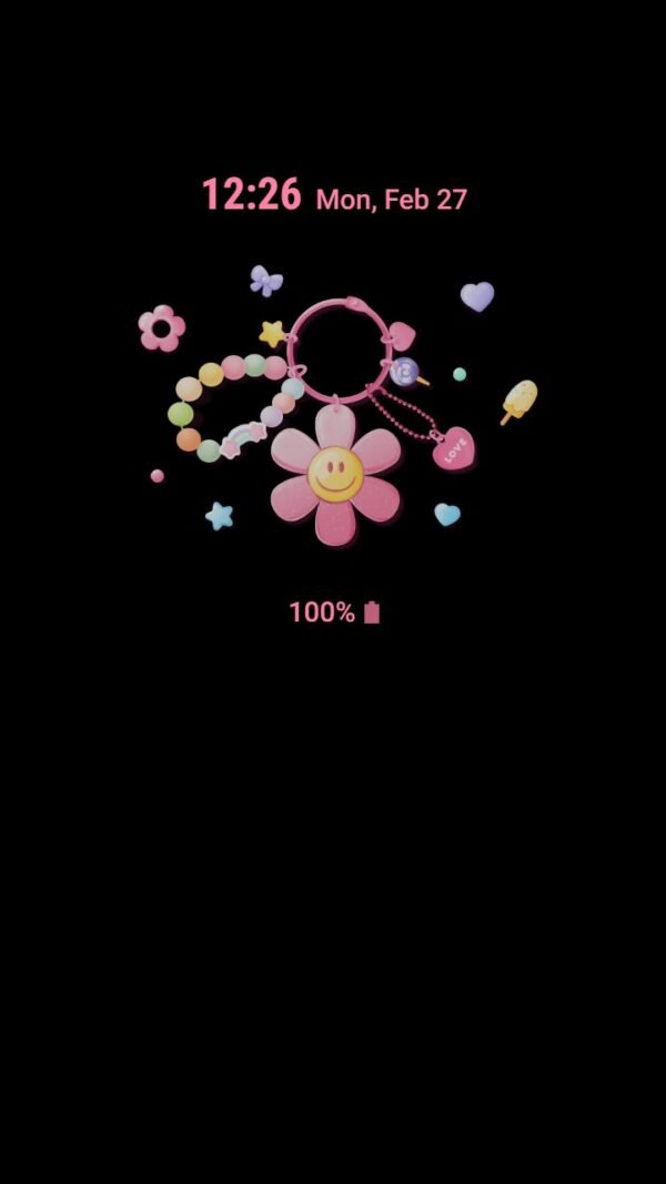 Samsung Themes: ❤️Mun❤️ Smiley Keychain ~❤️ Premium Theme bright and playful charm design - Image 7