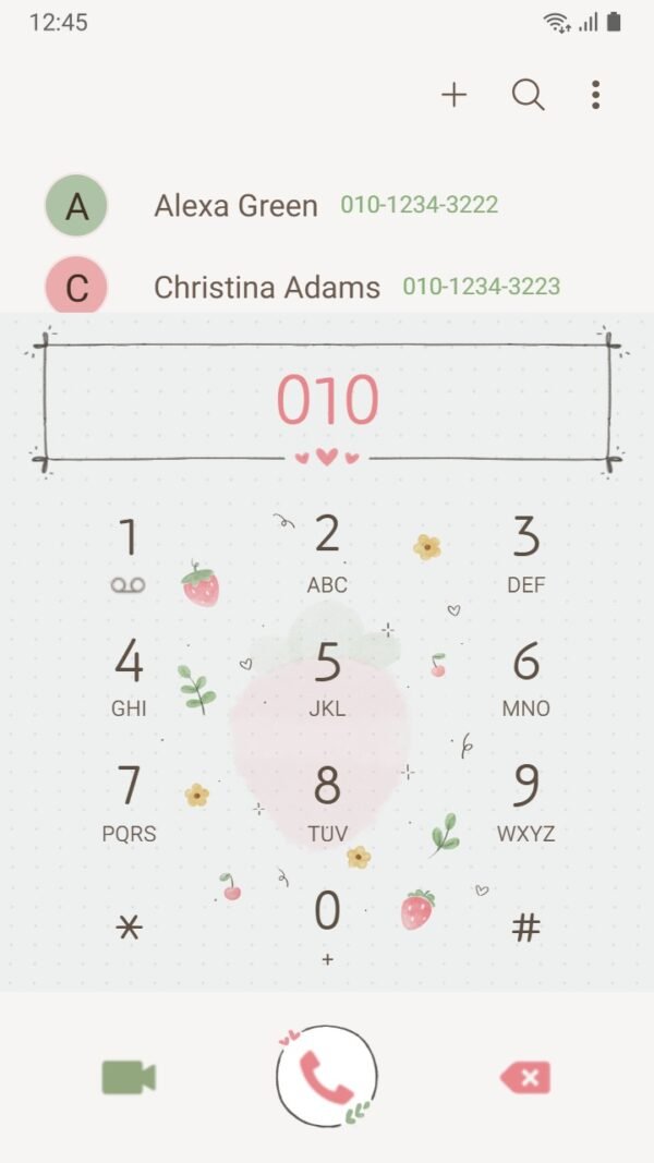 Samsung Themes: ❤️Mun❤️ Strawberry Dreams ~❤️ Premium Theme Enjoy the sweetness of life. - Image 3