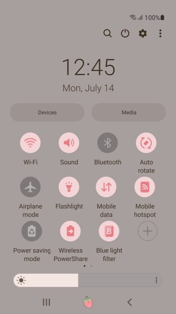 Samsung Themes: ❤️Mun❤️ Strawberry Dreams ~❤️ Premium Theme Enjoy the sweetness of life. - Image 5