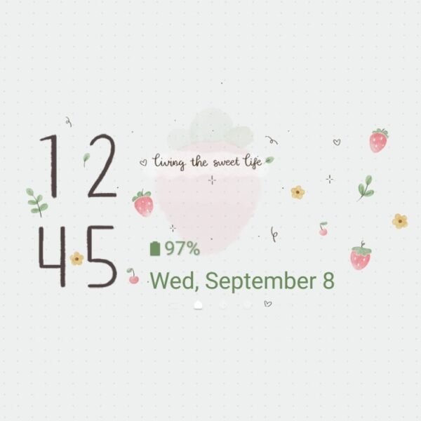 Samsung Themes: ❤️Mun❤️ Strawberry Dreams ~❤️ Premium Theme Enjoy the sweetness of life. - Image 8