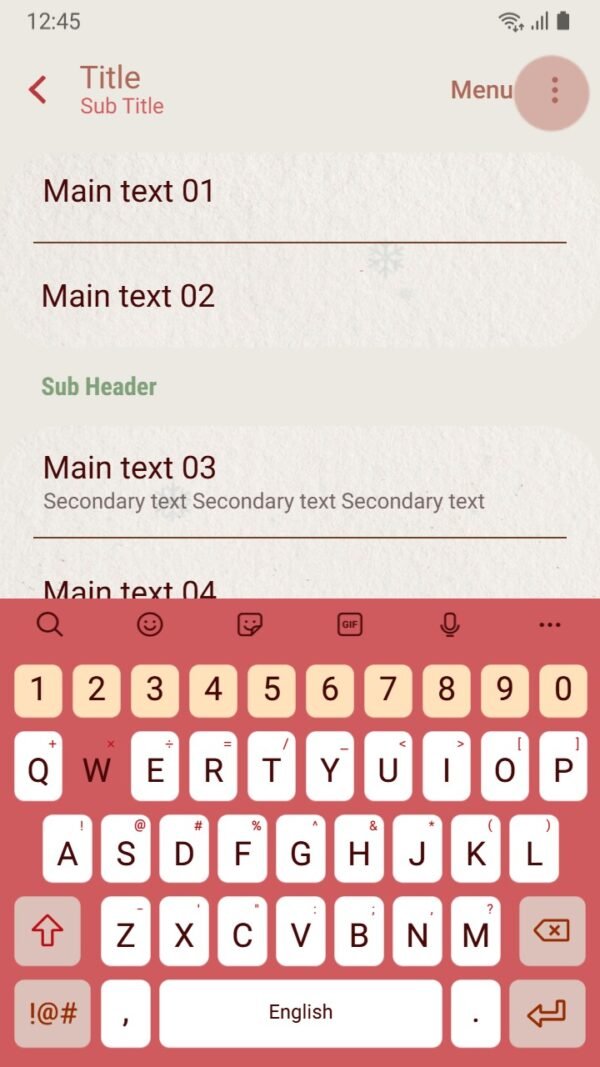 Samsung Themes: ❤️Mun❤️ Christmas Friends ~❤️ Premium Theme adorable snowman, reindeer, and Santa - Image 6