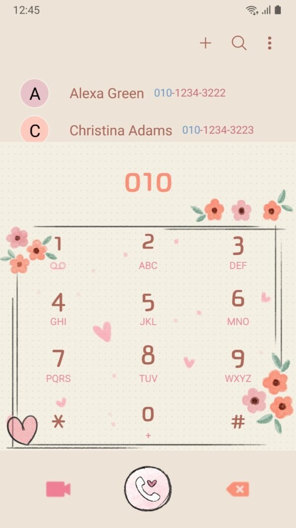 Samsung Themes: ❤️Mun❤️ Floral Notes ~❤️ Premium Theme inspiring floral quotes for a gentle touch - Image 3