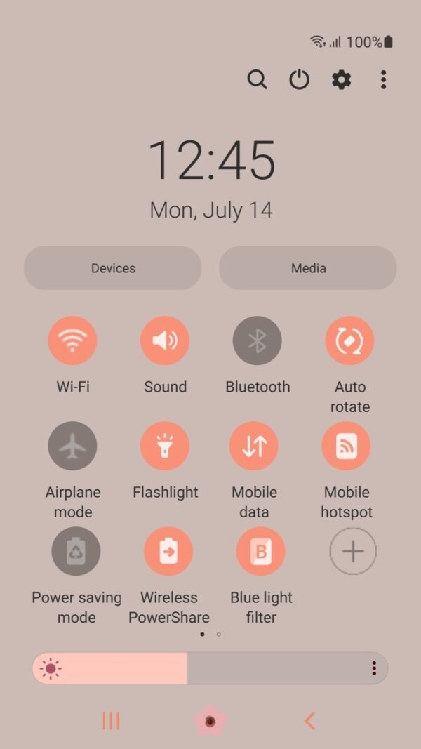 Samsung Themes: ❤️Mun❤️ Floral Notes ~❤️ Premium Theme inspiring floral quotes for a gentle touch - Image 5
