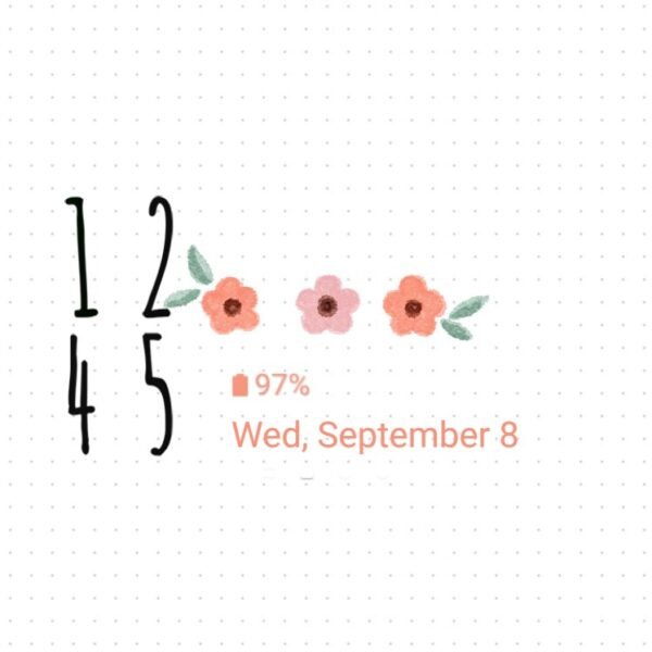 Samsung Themes: ❤️Mun❤️ Floral Notes ~❤️ Premium Theme inspiring floral quotes for a gentle touch - Image 8