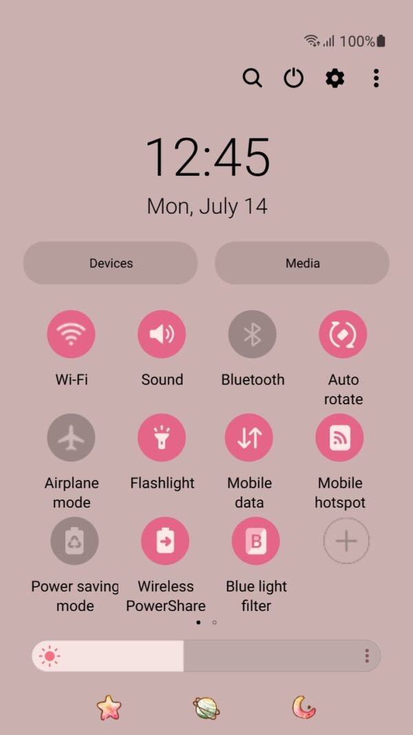 Samsung Themes: ❤️Mun❤️ Dreamy Galaxy ~❤️ Premium Theme explore a pastel, dreamy galaxy on your screen - Image 5