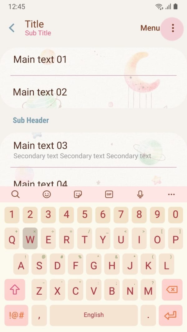 Samsung Themes: ❤️Mun❤️ Dreamy Galaxy ~❤️ Premium Theme explore a pastel, dreamy galaxy on your screen - Image 6