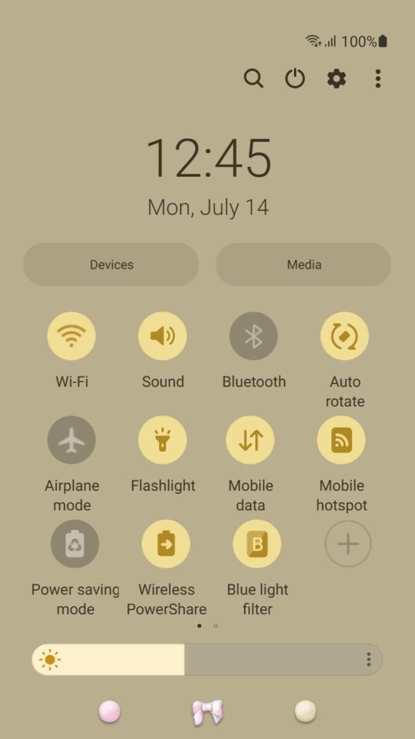 Samsung Themes: ❤️Mun❤️ Sweet Bracelet ~❤️ Premium Theme with colorful beads, stars, and clovers in a joyful design - Image 5