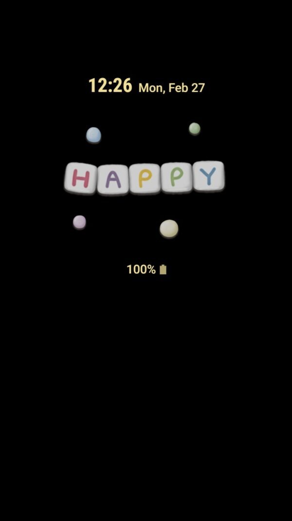 Samsung Themes: ❤️Mun❤️ Sweet Bracelet ~❤️ Premium Theme with colorful beads, stars, and clovers in a joyful design - Image 7