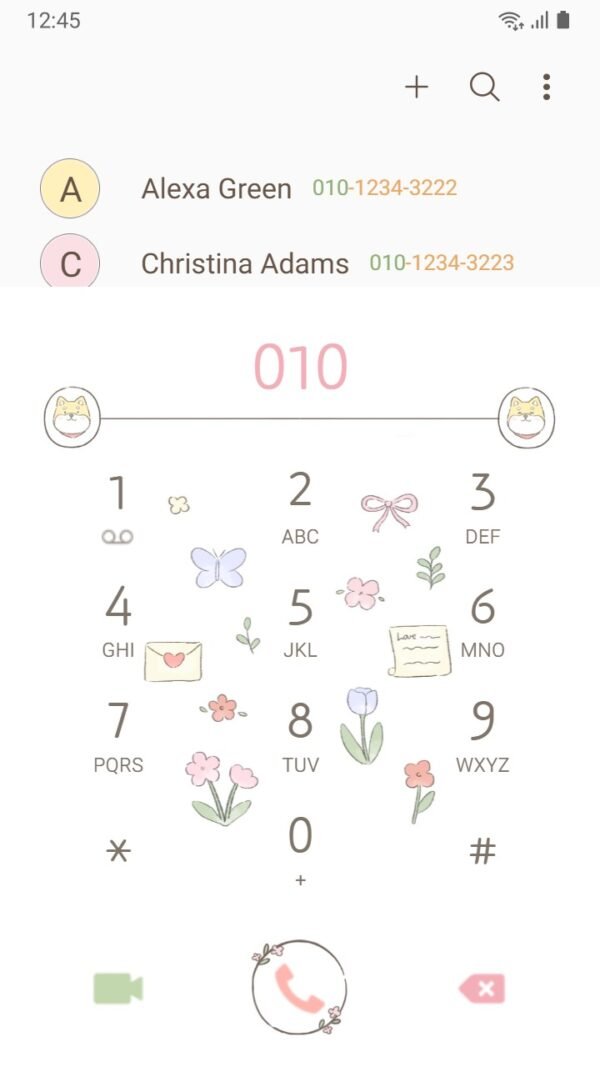 Samsung Themes: ❤️Mun❤️ Floral Harmony ~❤️ Premium Theme delicate patterns for a charming vibe - Image 3