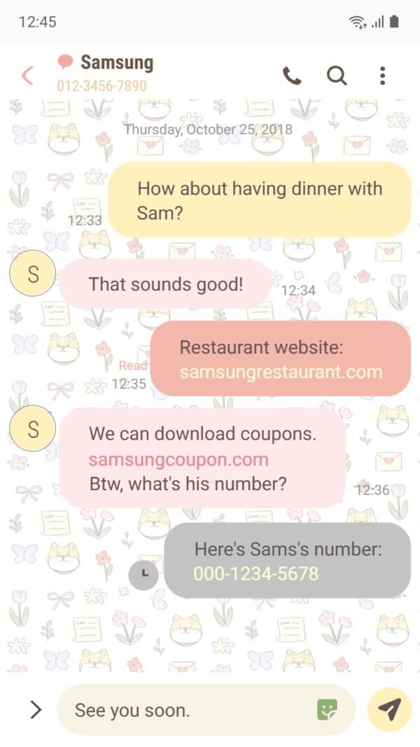 Samsung Themes: ❤️Mun❤️ Floral Harmony ~❤️ Premium Theme delicate patterns for a charming vibe - Image 4