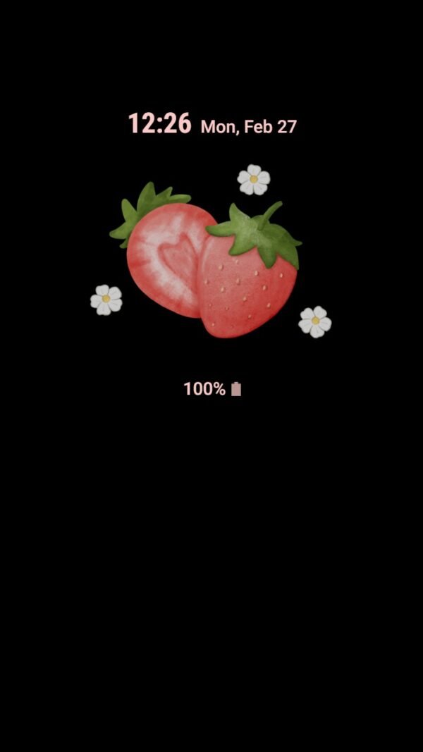 Samsung Themes: ❤️Mun❤️ Strawberry vibes ~❤️ Premium Theme a refreshing of strawberry and tropical fruits - Image 7