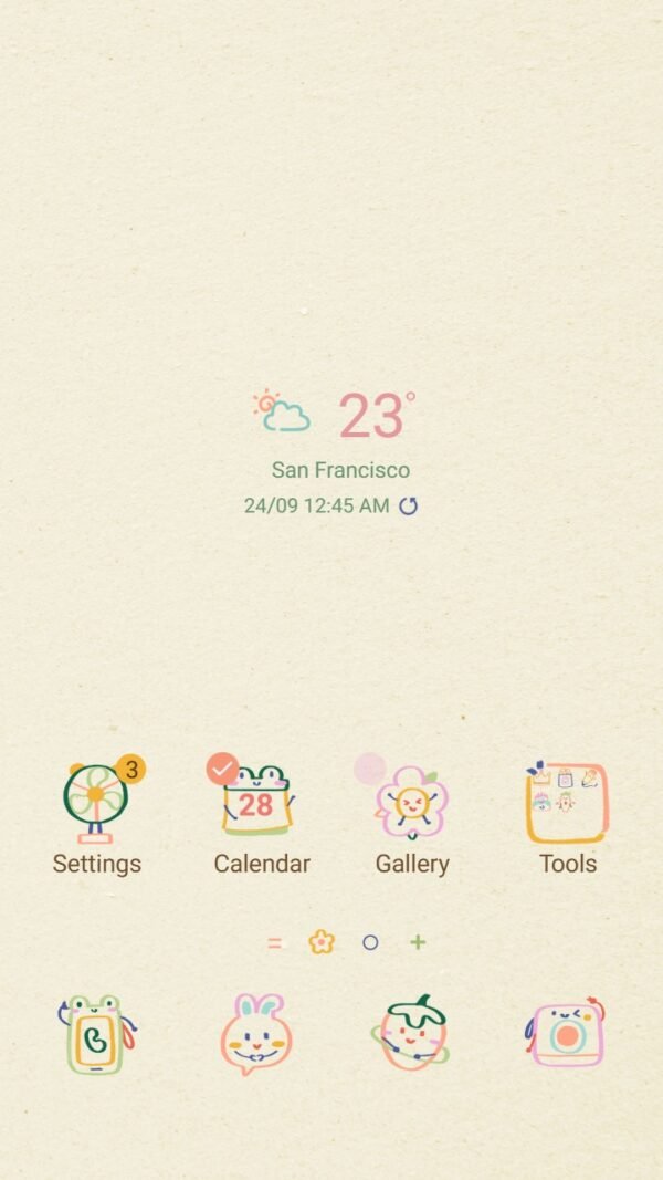 Samsung Themes: ❤️Mun❤️ Pastel Play Icons ~❤️ Premium Theme Cute pastel icons for a cheerful screen