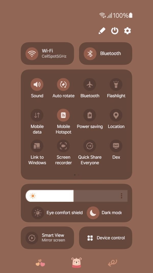 Samsung Themes: ❤️Mun❤️ Cozy Bear Parade ~❤️ Premium Theme a warm crowd of adorable bears - Image 5