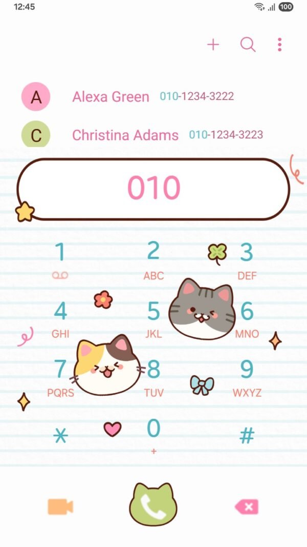 Samsung Themes: ❤️Mun❤️ Purry Cute ~❤️ Premium Theme adorable cats for a cozy vibe - Image 3
