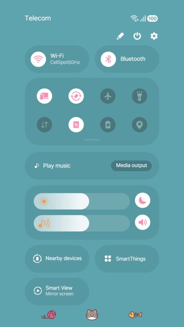 Samsung Themes: ❤️Mun❤️ Purry Cute ~❤️ Premium Theme adorable cats for a cozy vibe - Image 5