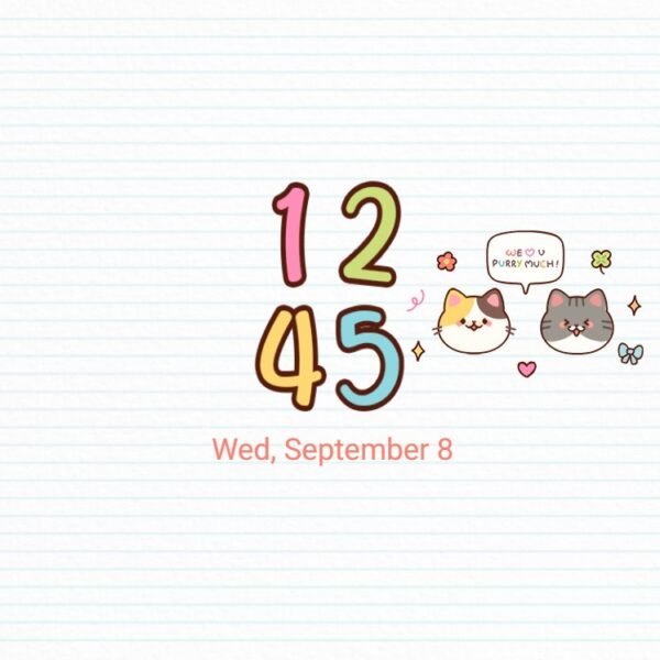 Samsung Themes: ❤️Mun❤️ Purry Cute ~❤️ Premium Theme adorable cats for a cozy vibe - Image 8