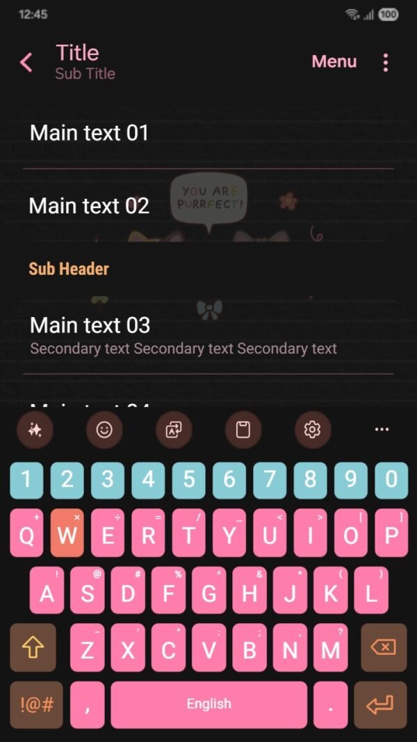 Samsung Themes: ❤️Mun❤️ Purrfect Night ~❤️ Premium Theme adorable cats in dark mode - Image 6