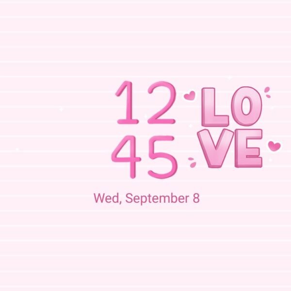 Samsung Themes: ❤️Mun❤️ Love Yourself ~❤️ Premium Theme embrace positivity with a pink reminder - Image 8