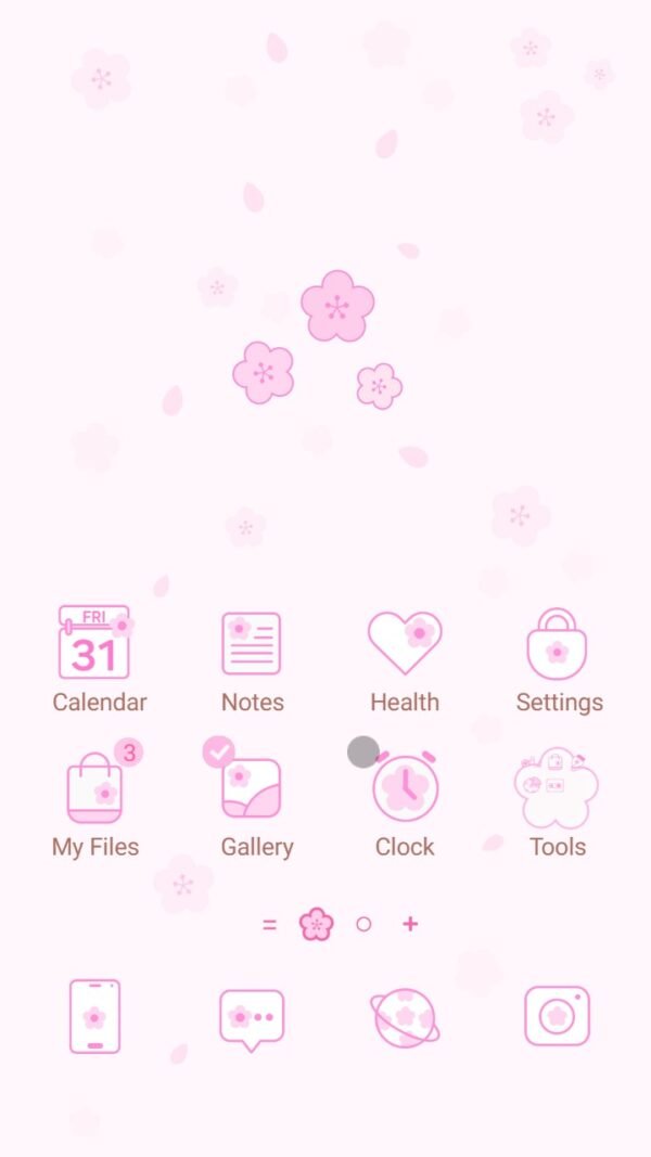 Samsung Themes: ❤️Mun❤️ Sakura Breeze ~❤️ Premium Theme soft cherry blossoms in the air