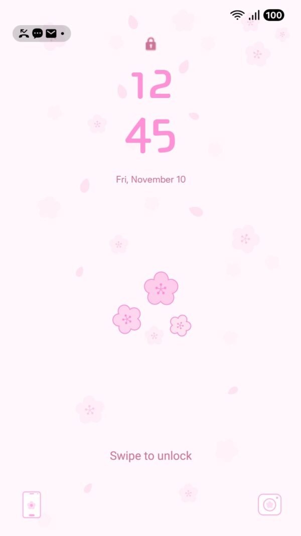 Samsung Themes: ❤️Mun❤️ Sakura Breeze ~❤️ Premium Theme soft cherry blossoms in the air - Image 2