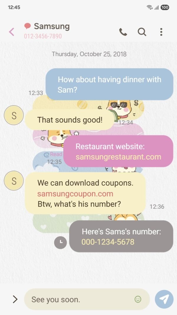 Samsung Themes: ❤️Mun❤️ Shiba Vibes ~❤️ Premium Theme playful Shiba Inu in pastel colors - Image 4