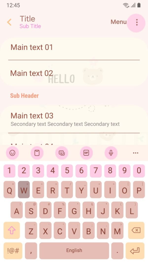 Samsung Themes: ❤️Mun❤️ Bear Bliss ~❤️ Premium Theme soft teddy bears for a happy day - Image 6