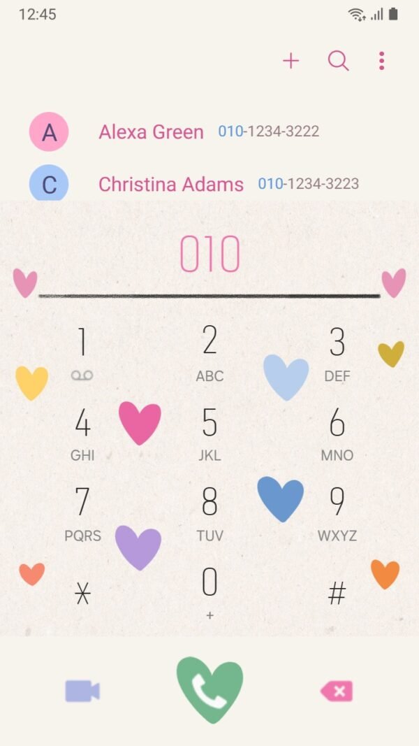 Samsung Themes: ❤️Mun❤️ Heartful Art ~❤️ Premium Theme embrace art with colorful hearts - Image 3