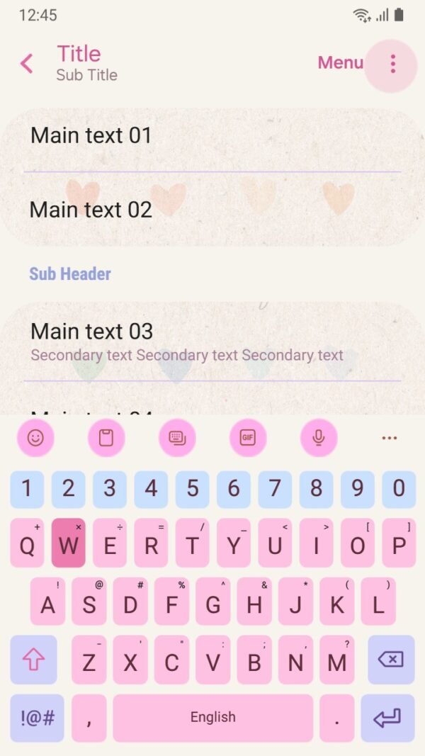 Samsung Themes: ❤️Mun❤️ Heartful Art ~❤️ Premium Theme embrace art with colorful hearts - Image 6