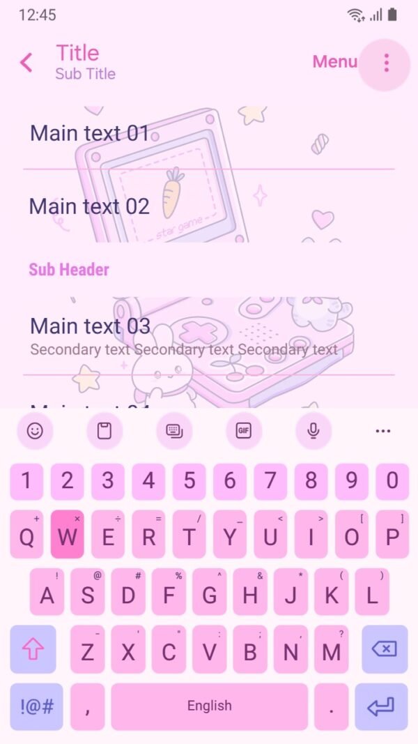 Samsung Themes: ❤️Mun❤️ Pastel Playtime ~❤️ Premium Theme Adorable gaming vibes with pastel animals - Image 6