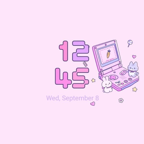 Samsung Themes: ❤️Mun❤️ Pastel Playtime ~❤️ Premium Theme Adorable gaming vibes with pastel animals - Image 8