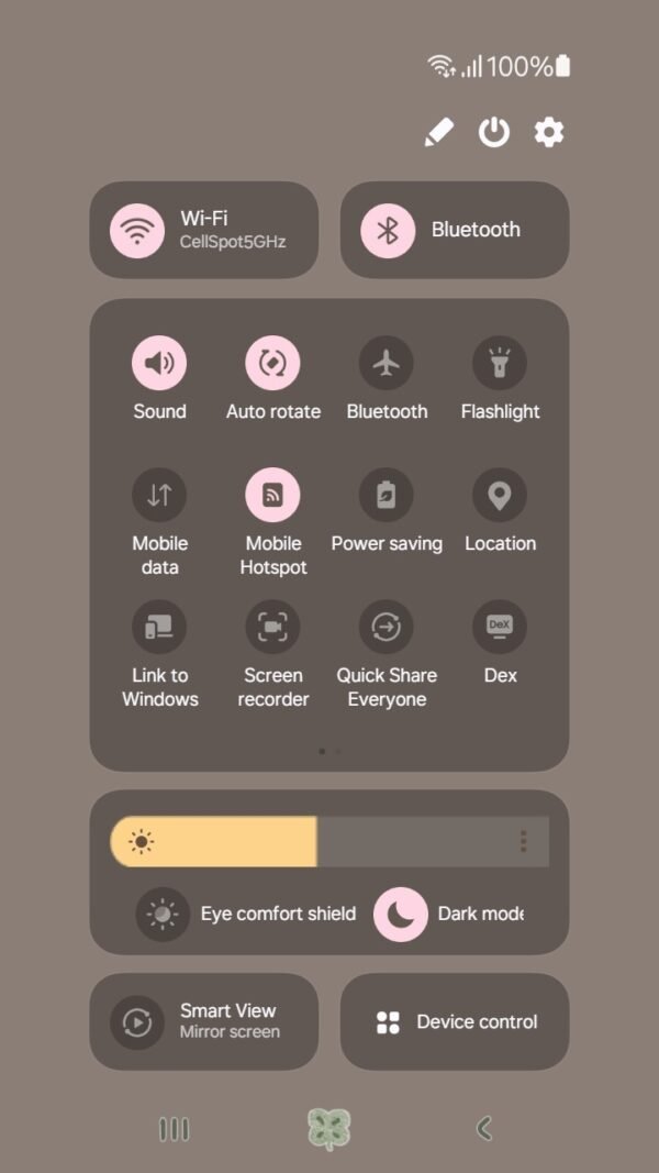 Samsung Themes: ❤️Mun❤️ Floral Whispers ~❤️ Premium Theme soft florals and bows for a peaceful vibe screen shot 4