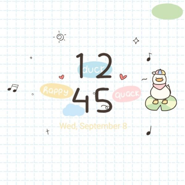 Samsung Themes: ❤️Mun❤️ Quack Time ~❤️ Premium Theme with playful ducks living their best life screen shot 7