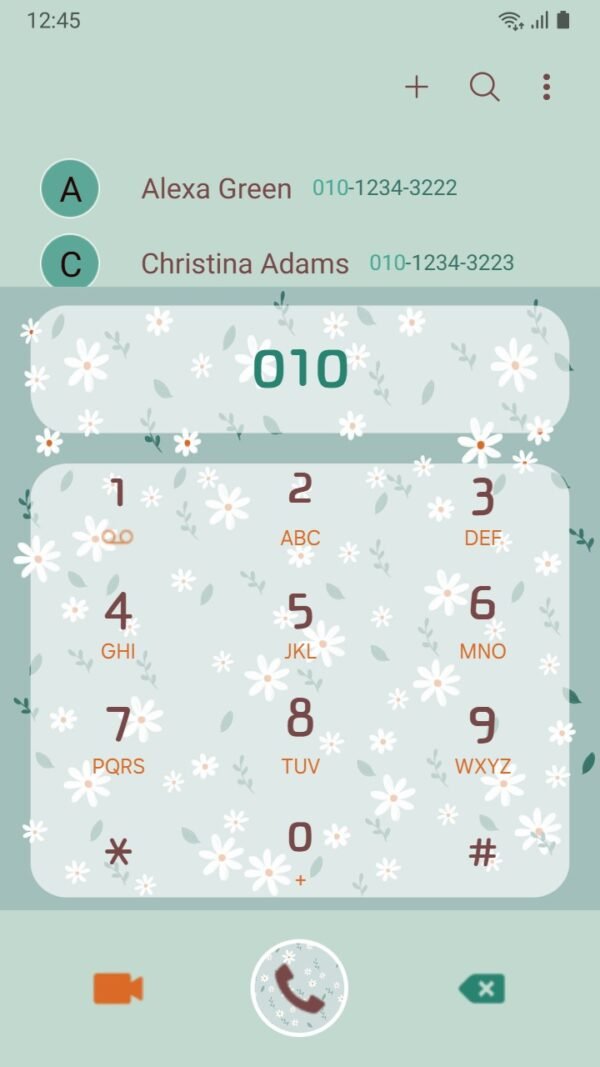 Samsung Themes: ❤️Mun❤️ Daisy Bloom ~❤️ Premium Theme fresh daisy floral theme for your phone screen shot 2