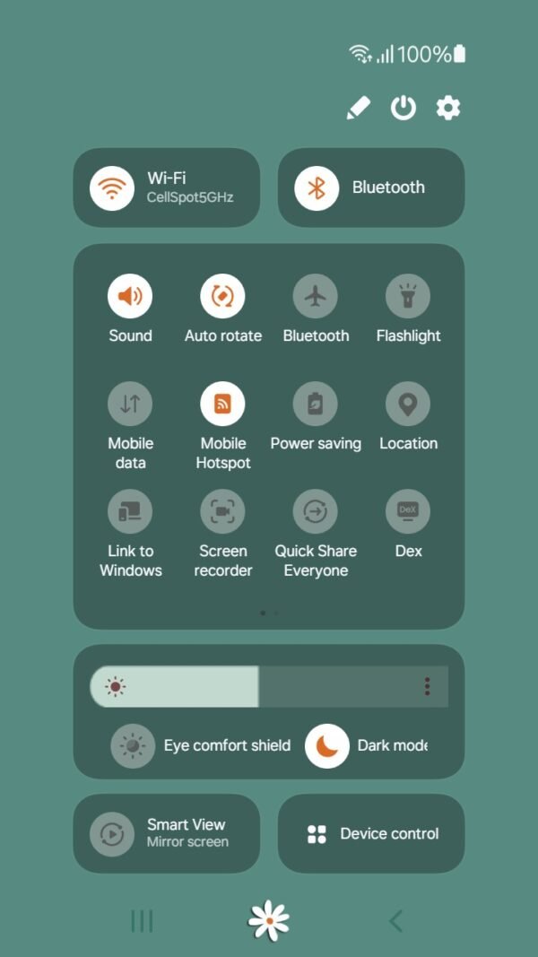 Samsung Themes: ❤️Mun❤️ Daisy Bloom ~❤️ Premium Theme fresh daisy floral theme for your phone screen shot 4