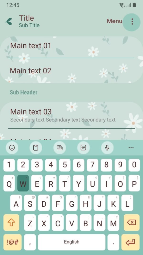 Samsung Themes: ❤️Mun❤️ Daisy Bloom ~❤️ Premium Theme fresh daisy floral theme for your phone screen shot 5