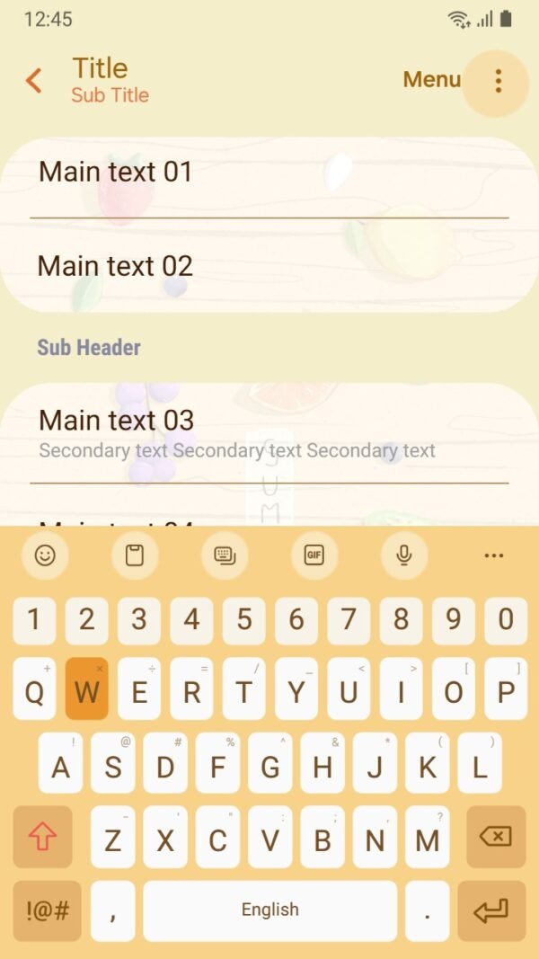 Samsung Themes: screen shot 5
