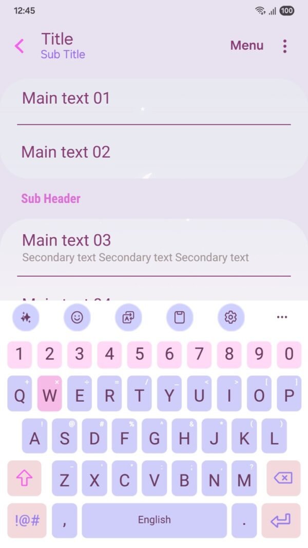 Samsung Themes: [Sim] Moonlight Glow ~ Premium Theme a dreamy purple moonlit night screen shot 5