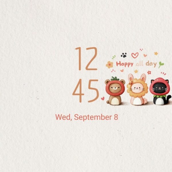 Samsung Themes: ❤️Mun❤️ Happy Paws ~❤️ Premium Theme cute animal friends bring joy all day screen shot 7