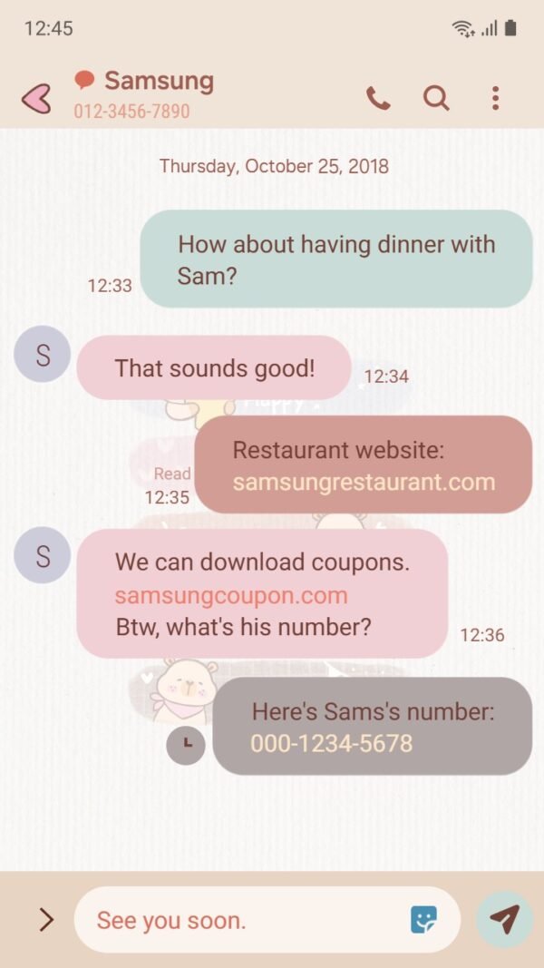 Samsung Themes: ❤️Mun❤️ Cozy Capybara ~❤️ Premium Theme soft pastel vibes with a happy capybara screen shot 3