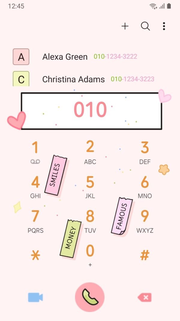 Samsung Themes: [Sim] Positive Vibes ~ Premium Theme uplifting pastel theme with motivational quotes screen shot 2