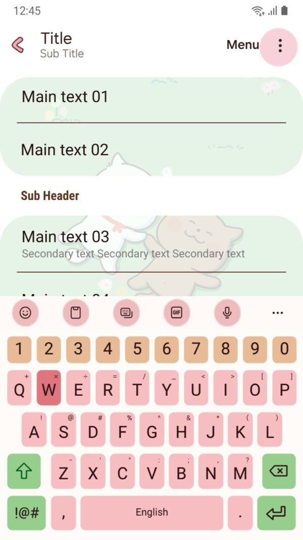 Samsung Themes: ❤️Mun❤️ Lazy Day Love ~❤️ Premium Theme cute cats cuddling in a peaceful meadow screen shot 5