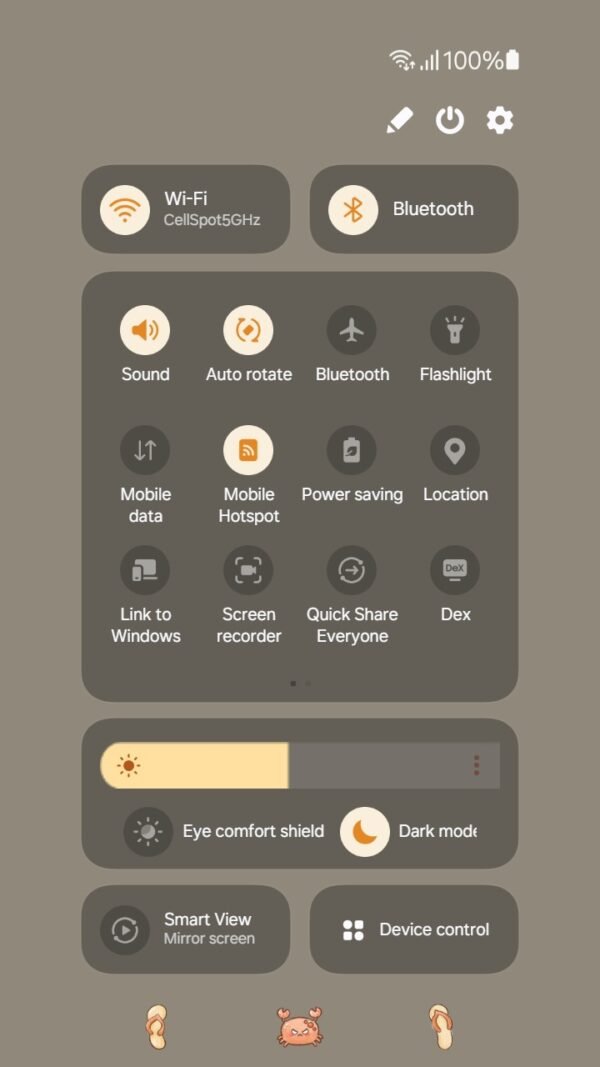 Samsung Themes: ❤️Mun❤️ Vitamin Sea ~❤️ Premium Theme with summer essentials with a sunny twist screen shot 4