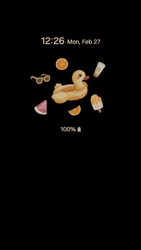 Samsung Themes: ❤️Mun❤️ Vitamin Sea ~❤️ Premium Theme with summer essentials with a sunny twist screen shot 6