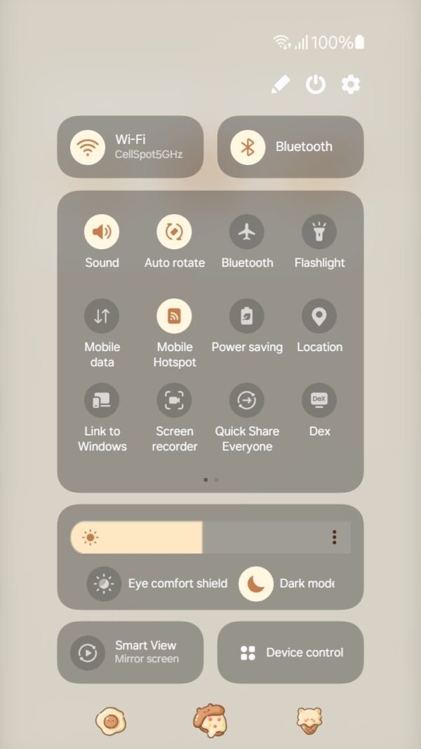 Samsung Themes: ❤️Mun❤️ Cute Trio ~❤️ Premium Theme adorable bear and cat friends theme screen shot 4