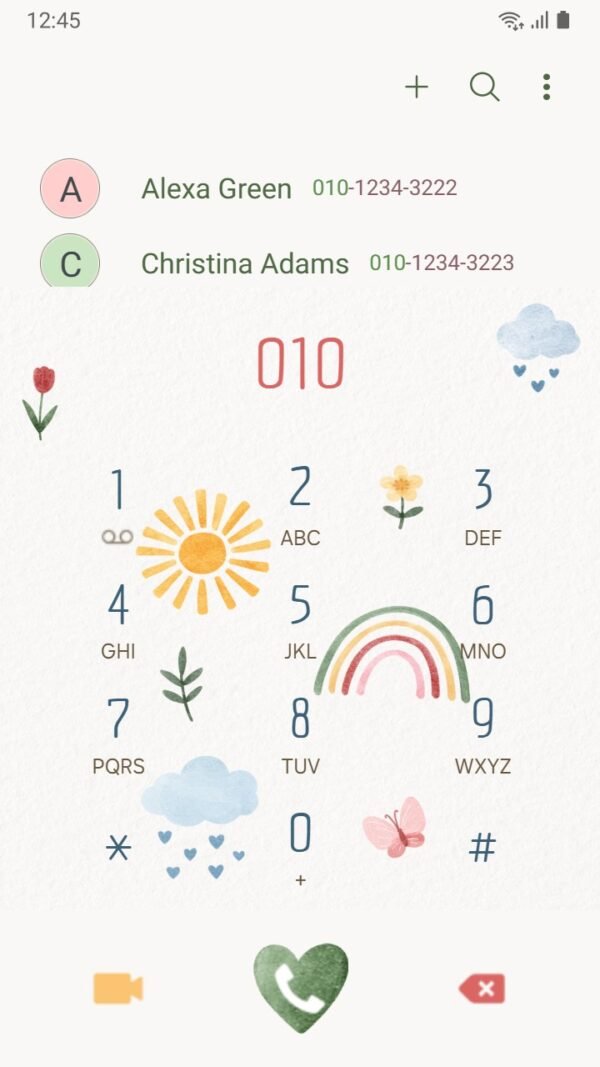 Samsung Themes: ❤️Mun❤️ Rainbow Cheer Theme ~❤️ Premium Theme bright rainbows and positivity for all screen shot 2