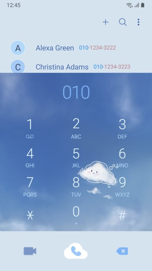 Samsung Themes: ❤️Mun❤️ Dreamy Cloudscape ~❤️ Premium Theme adorable cloud with motivational sky vibes screen shot 2