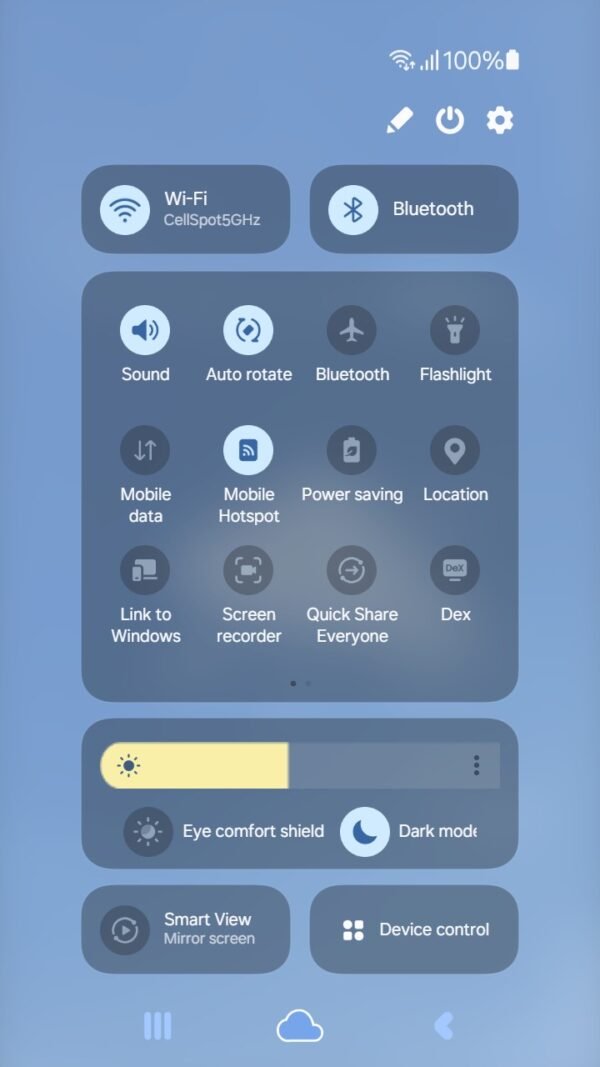 Samsung Themes: ❤️Mun❤️ Dreamy Cloudscape ~❤️ Premium Theme adorable cloud with motivational sky vibes screen shot 4